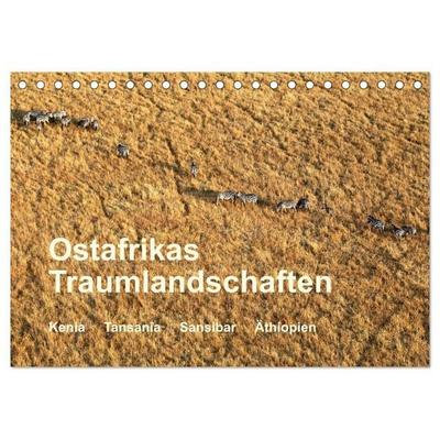 Ostafrikas Traumlandschaften. Kenia - Tansania - Sansibar - Äthiopien (Tischkalender 2027 DIN A5 quer), CALVENDO Monatskalender