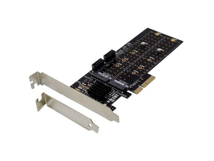 Dawicontrol Dawicontrol DC-644E RAID RAID-Controller PCI Express x4 2.0 6 Gbit/s Modulkarte