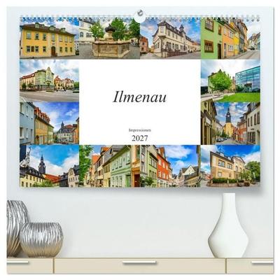 Ilmenau Impressionen (hochwertiger Premium Wandkalender 2027 DIN A2 quer), Kunstdruck in Hochglanz