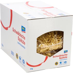 Aro Nudeln Schwäbische Eierspätzle, Hartweizen und Vollei, je 2,5 kg, 2 Pack