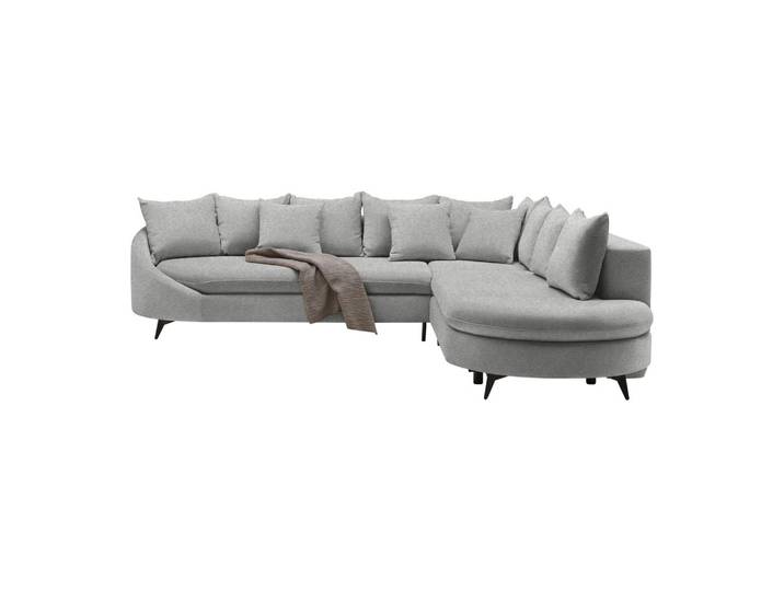 Ecksofa Axel Hellgrau