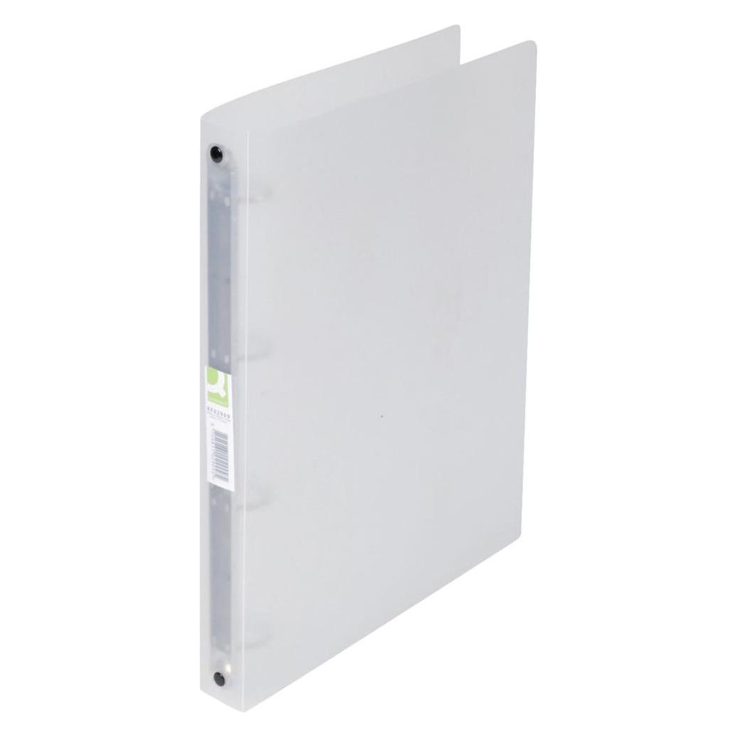 Q-Connect Ringmappe 25 mm A4 transparent (A4, 25 mm, 1 Stk.) (KF02909)