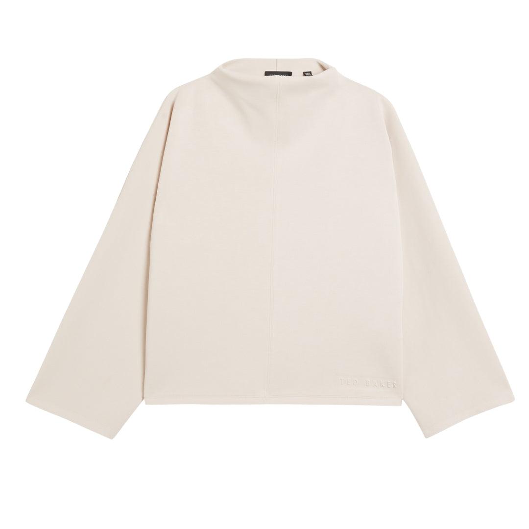 Ted Baker Kenseyy Cupro Funnel Neck Sweatshirt