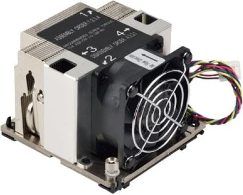 Supermicro SNK-P0086AP4 - processor cooler - 4U - CPU-Luftkühler