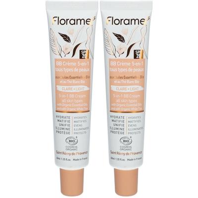 Florame BB CR 5-En-1 T.claire 40Ml x2 2x40 ml Make up