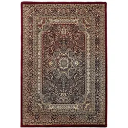 Carpetsale24 Orient Teppich 160x230 cm Rot, Klassisch gemustert, Pflegeleicht & robust, Stilvoller Bodenteppich für Esszimmer oder große Räume