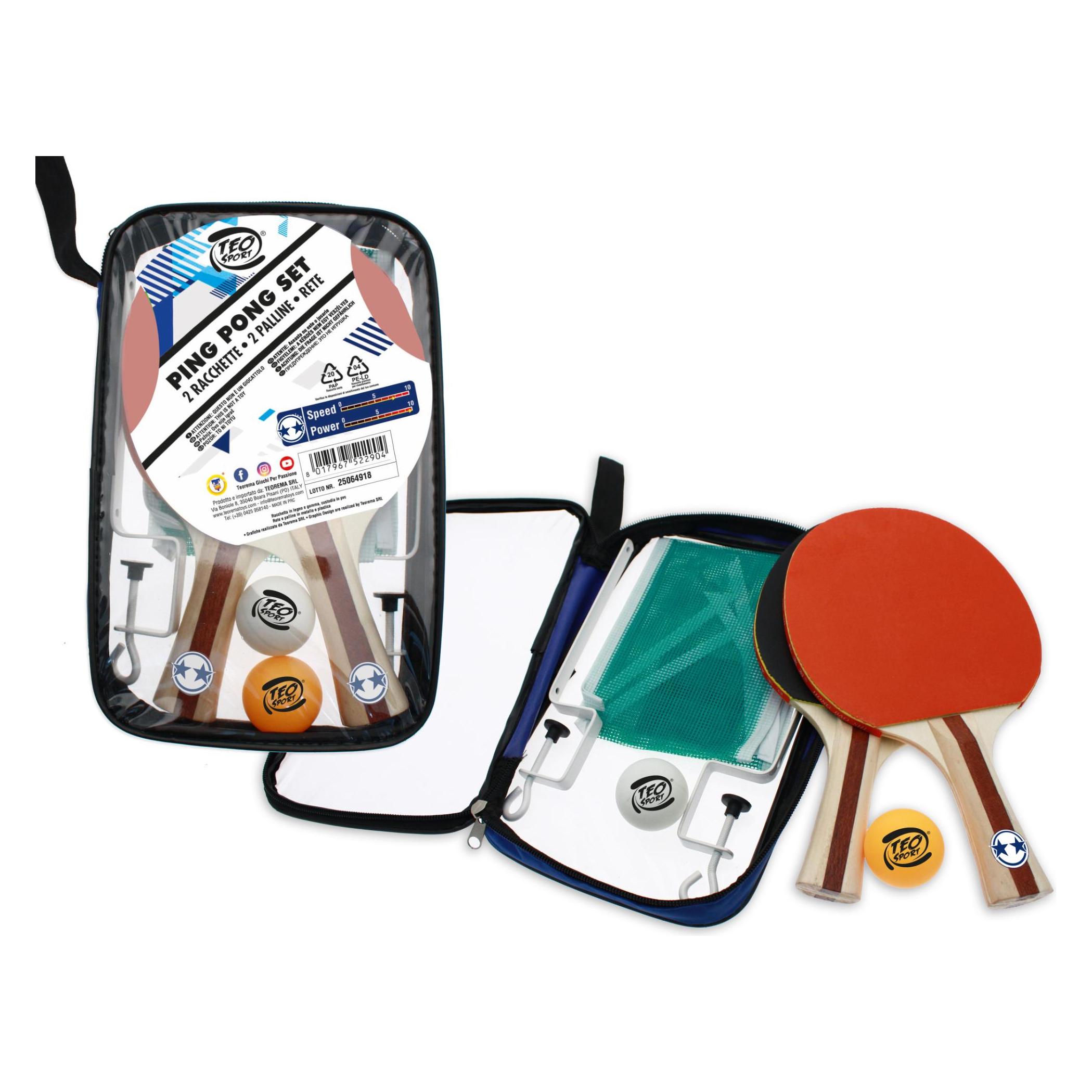 Teorema Teosport - 2-Star Ping Pong Set With Net (2 Spieler) (69637360)