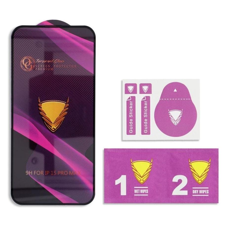 OG Protective glass 6D Premium Glass - for Xiaomi Redmi Note 15 Pro+ black (1 Stk., Xiaomi Redmi Note 15 Pro+) (5903396446580)