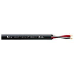 Cordial 14031 Lautsprecherkabel 2 x 4 mm² Schwarz 100 m
