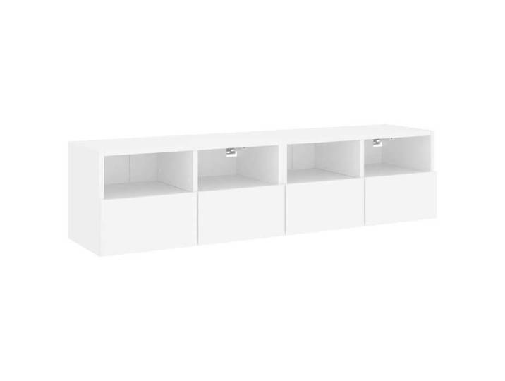 Décoratif - MODERNE Meubles TV muraux Lot de 2 - Cabinet TV - Vidaxl - MEUBLE TV/HIFI - blanc 60x30x30 cm - bois d'ingénierie 2922