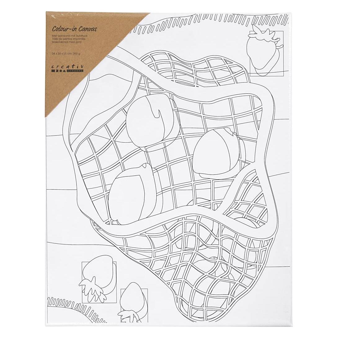 Creativ Company Colour-in Canvas (24 x 30 cm) (5712854778848)