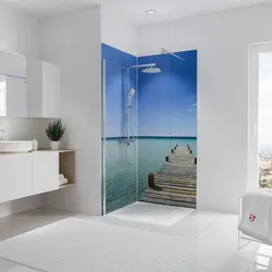 Schulte  ExpressPlus  Duschrückwand  Set  über  Eck  DecoDesign  Foto  90x90x210  cm  Steg  Malediven