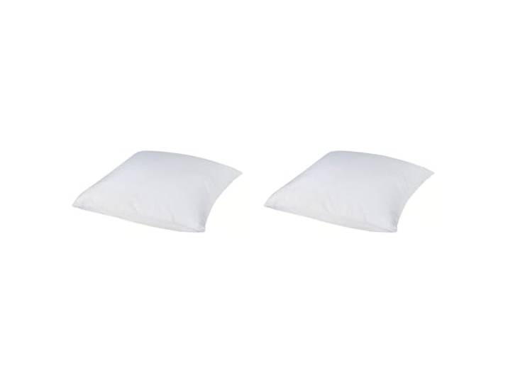 Lot de 2 protège oreillers Molleton 100% Coton 40x60