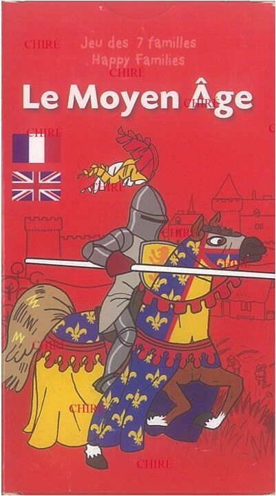 La Petite Boite Edition Jeu des 7 familles Le Moyen Âge