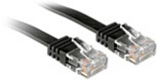 LINDY 47521 RJ45 Patchkabel CAT 6 U/UTP 1.00m Schwarz