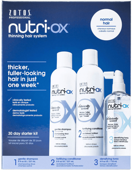 Nutri Ox Thinning Hair System 30-Day Starter Kit for Normal Hair