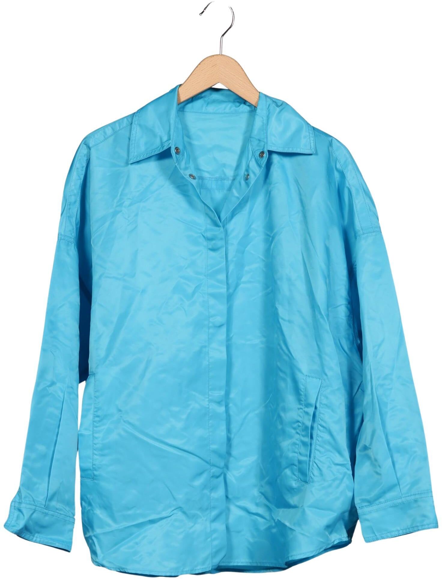 The Frankie Shop Damen Jacke, Hellblau, Gr. XS, Synthetik - Second Hand