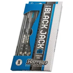 Harrows Black Jack Softip Darts (16 g)