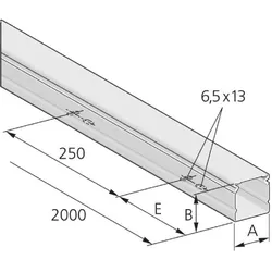 Pflitsch Minikanal-Körper+Deckel PIK 15/15