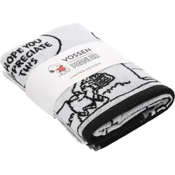 Vossen Frottierserie Peanuts Moments black/white Handtuch 50x100 cm
