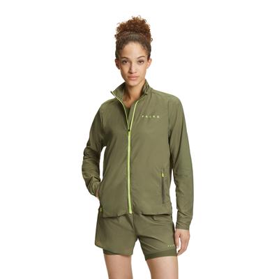 Outdoorjacke FALKE "FALKE Jacke", Damen, Gr. S, herb (7754), Jacken Outdoorjacke