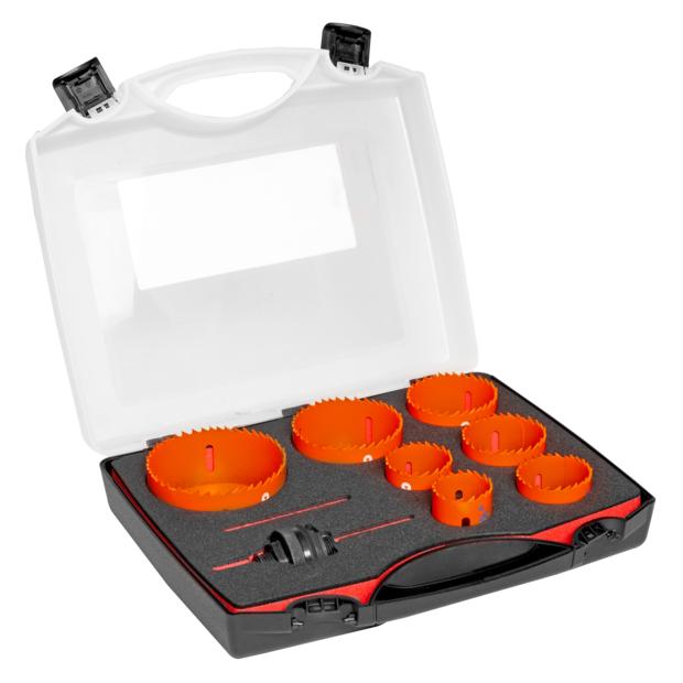 Bahco Sandflex Bimetall Lochsägen-Satz 35-83 mm, 9-teilig (83 mm) (31340408)