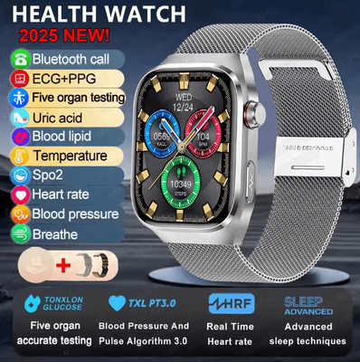 Inspire Essentials VitalScan Pro Health Monitoring Smart Watch With Bluetooth Calling 14