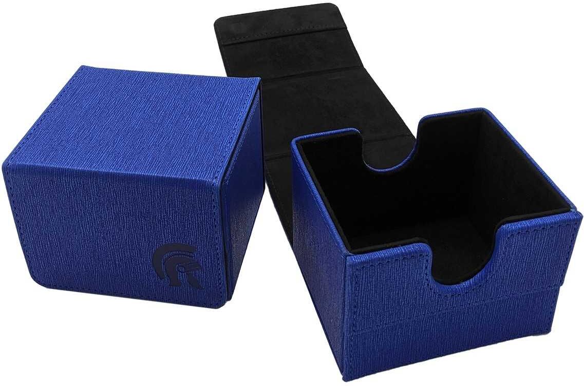 Legion Sentinel Deck Box 100 - Blue for Card Game Accessories, Holds 100 Cards, Magnetic Lid by Legion Supplies