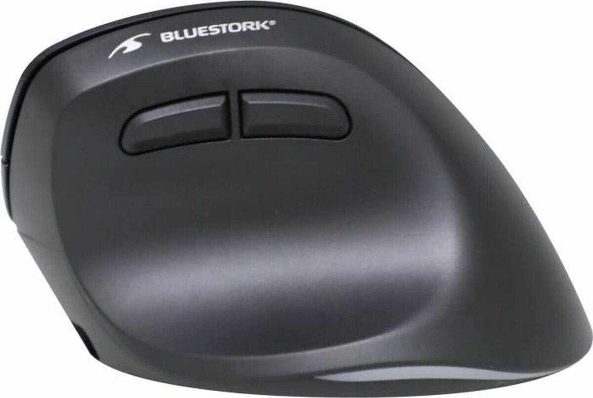 Bluestork M-WL-ERGO-LUMI Draadloze Bluetooth-muis, zwart