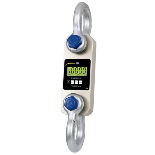 PCE Instruments Zugmesslasche PCE-DDM 10WI |10.000kg |PEAK Funktion |batteriebetrieben |Schäkel |Summierfunktion