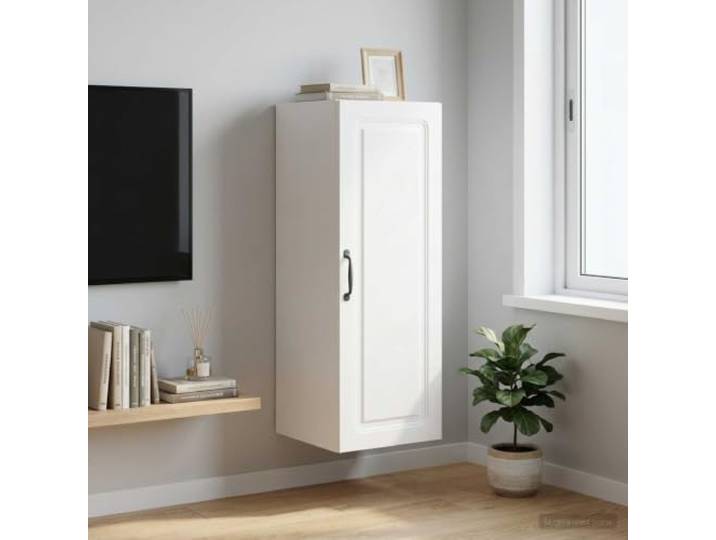 VIHHQGC Wandschrank 33 x 34,5 x 90 cm aus Holzwerkstoff in Weiß Modernes Design, verstellbare Regale, robuste Oberfläche, vielseitig nutzbar, pflegeleichte Reinigung