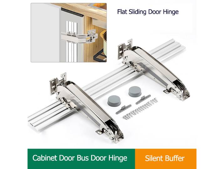 Armoire pliante pour armoire charnière de porte coulissante latérale système d'armoire amortissement rail coulissant silencieux ouverture charnière de porte de bus de cuisine