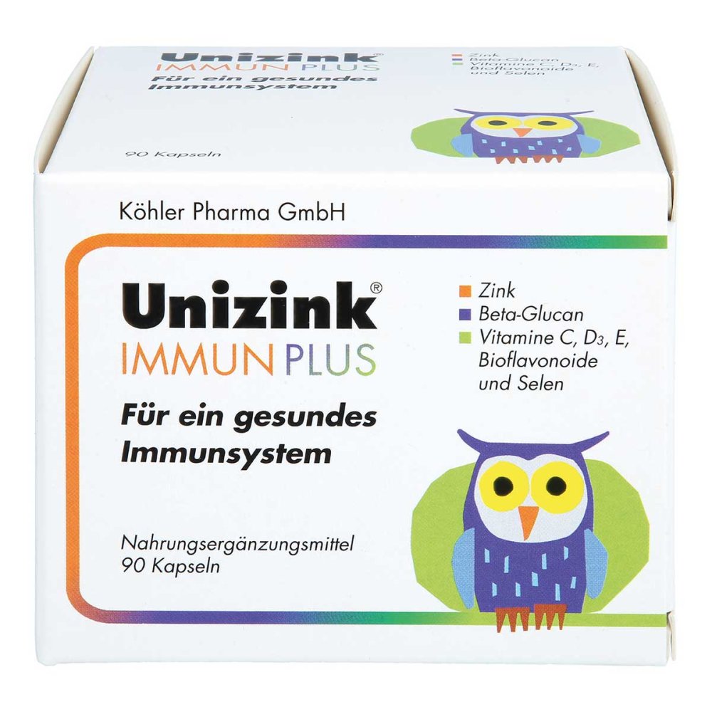 Köhler Pharma GmbH Unizink Immun Plus Kapseln 05489514