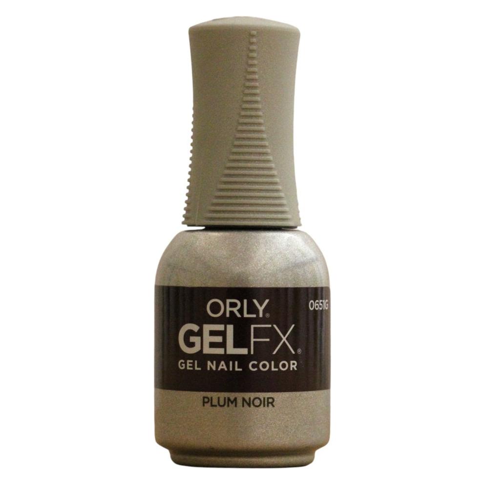 Orly Gelfx, Shiny, Semi-Permanent Nail Polish, Plum Noir, 18 ml For Women (Pflaume Noir, UV-Gel Lack) (70204681)