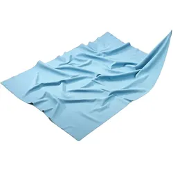 Glastuch Mega Clean Poliertuch Gläsertuch blau 50 x 70 cm für strahlenden Glanz, perfekt für Ihre Hochglanzküche
