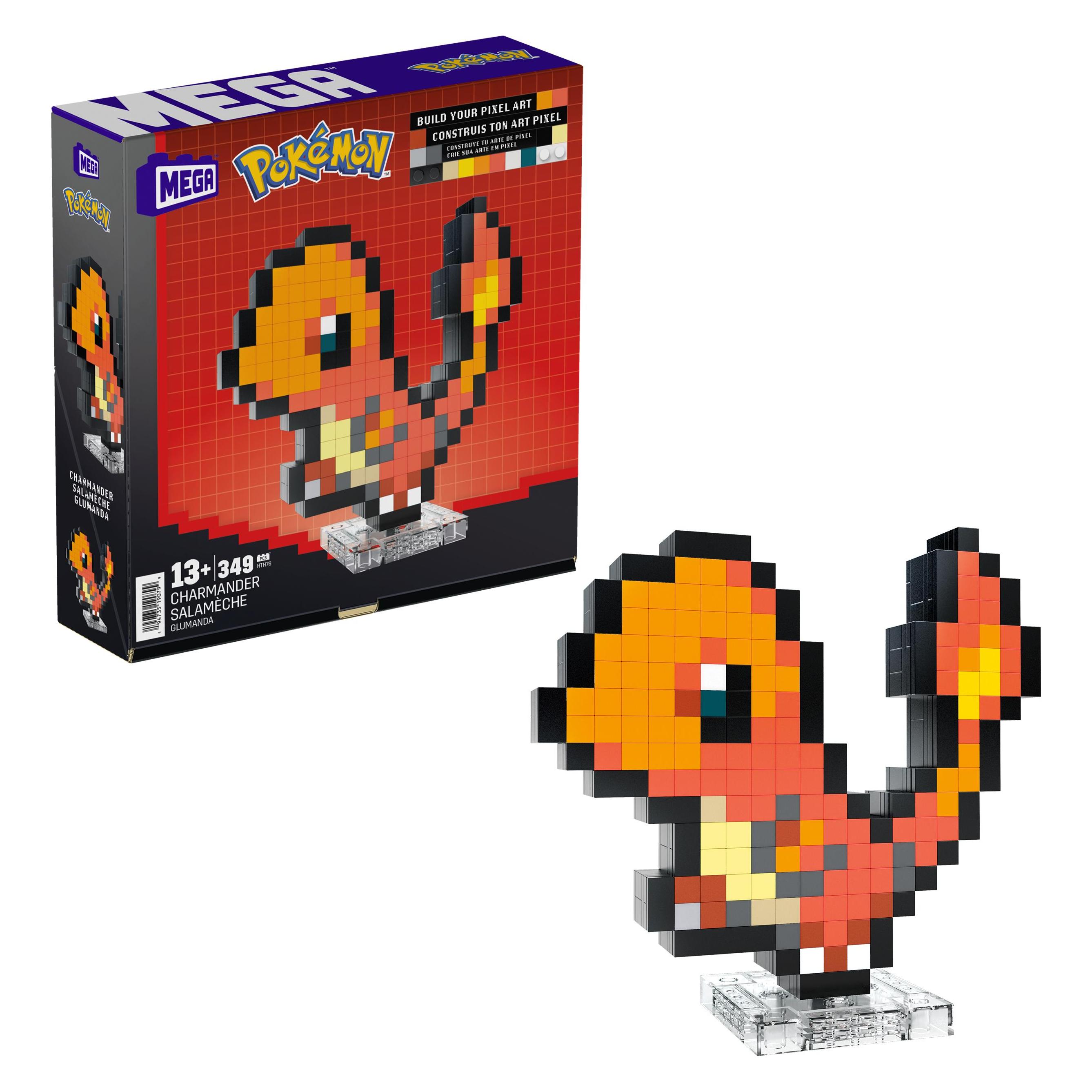 MEGA Glumanda Pixel Art (HTH76)