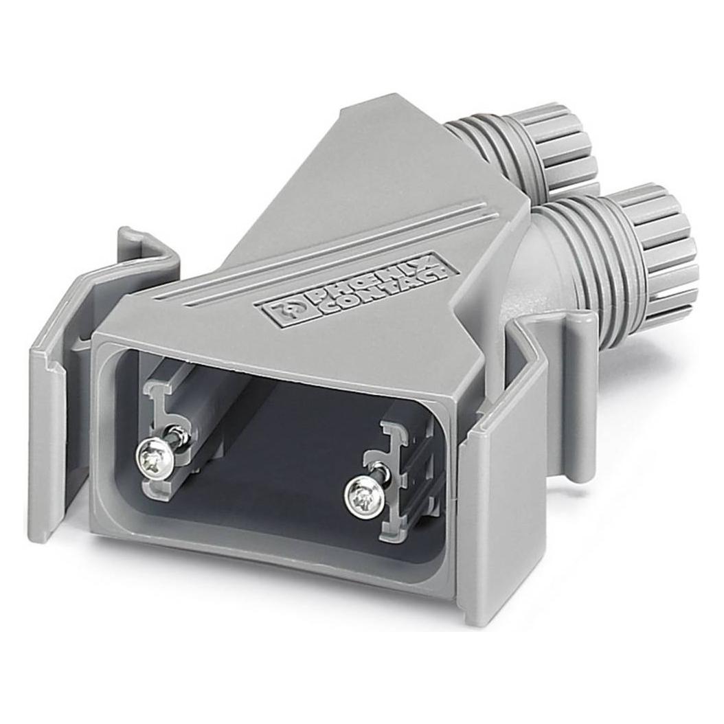 Phoenix Contact D-SUB sleeve housing, shell size 2, IP67 (1688052)