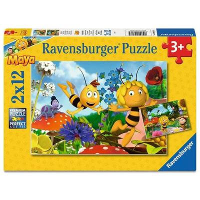 Kinderpuzzle 2x12 Teile - Majas Welt