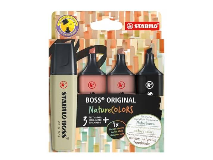 STABILO - markeerstift - BOSS ORIGINAL NatureCOLORS
