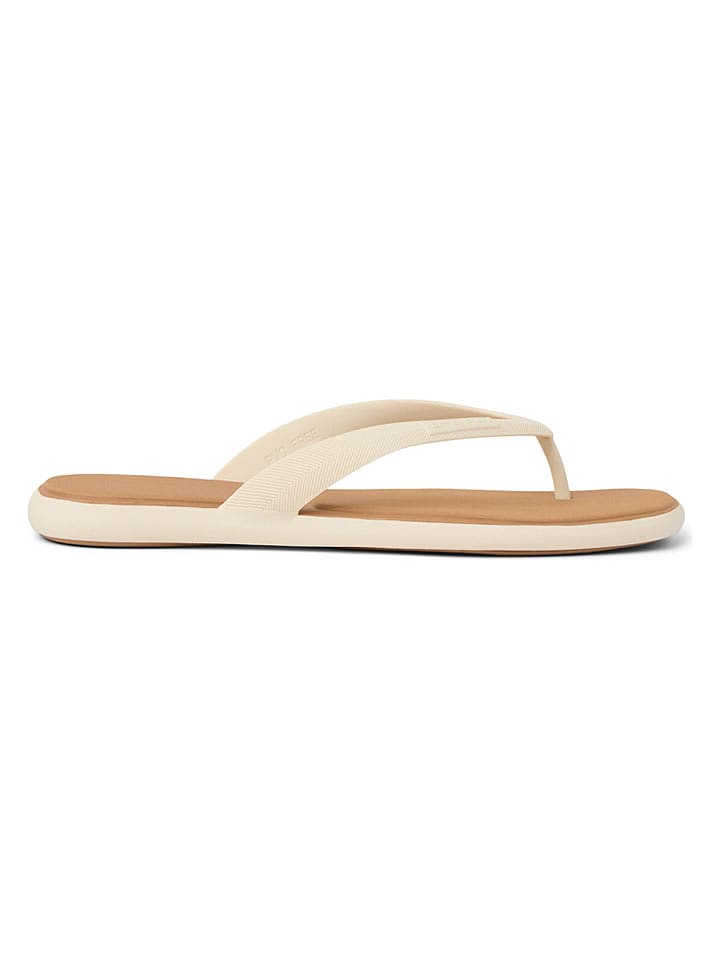 Reef Zehentrenner "Water Willow Malibu" in Creme/ Hellbraun - 40