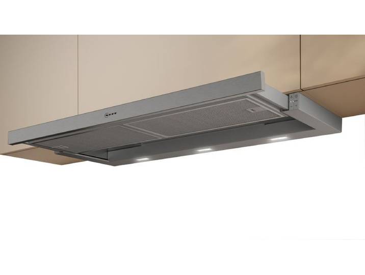 Neff N 50, Flachschirmhaube, 90 cm, Silbermetallic, D49ED22X1