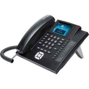 Auerswald Telefon COMfortel 1400 IP, schwarz, schnurgebunden, mit Touchscreen