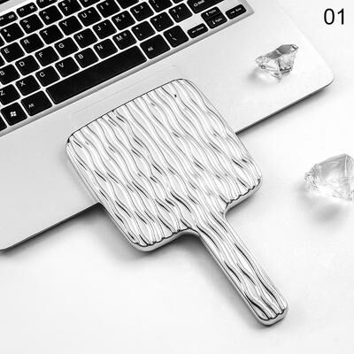 Fusion Finds Portable Handheld Makeup Mirror Travel Makeup Mirror With Desktop Stand Compact Vanity Mirror 01