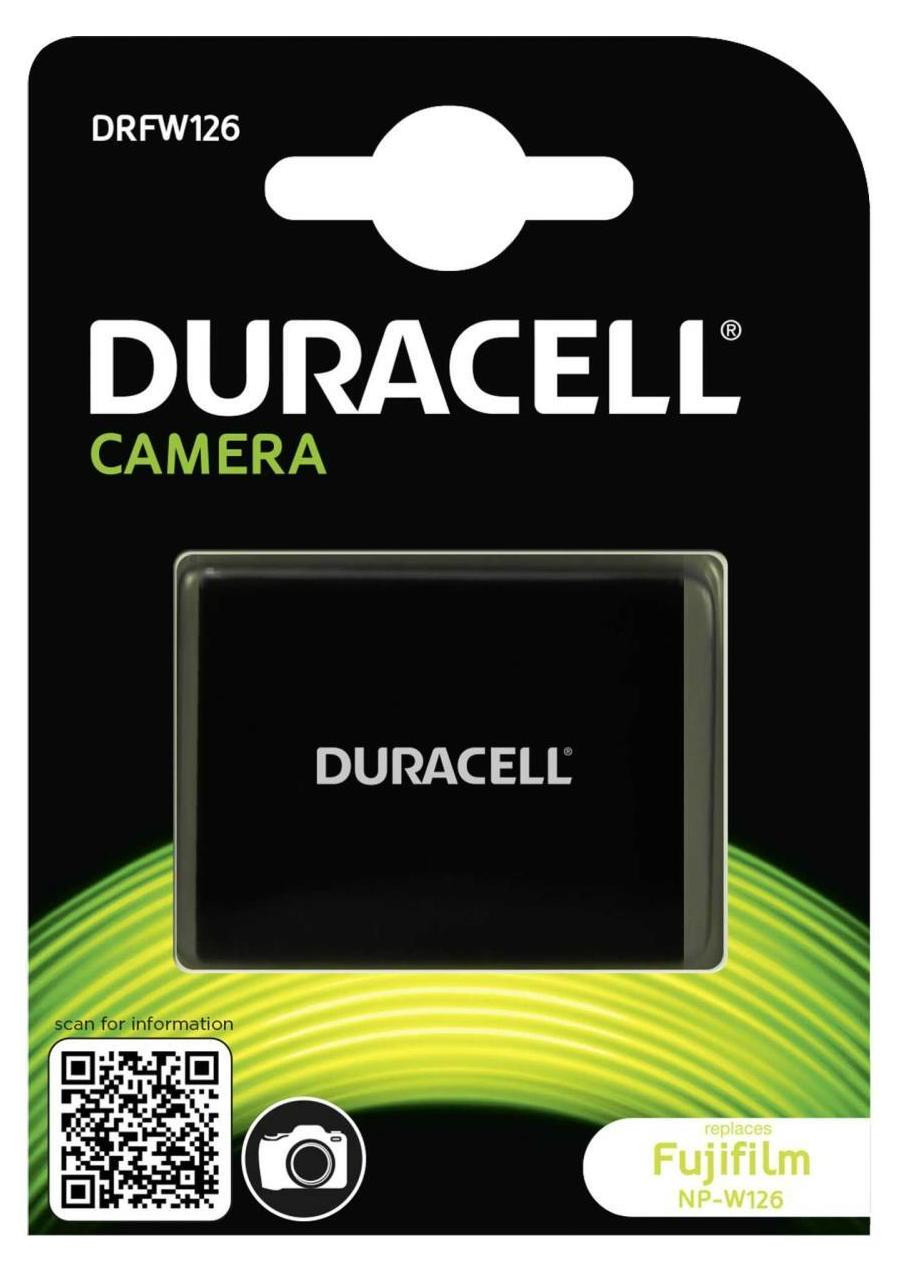 Duracell lithium-ion batterij 1140mAh geschikt voor Fujifilm NP-W126