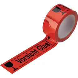 enviropack Warnklebeband PVC Vorsicht Glas - 248082