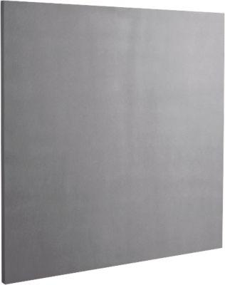 Wandabsorber Quadrat, B 500 x H 500 mm, Polyestervlies in Filzoptik, grau
