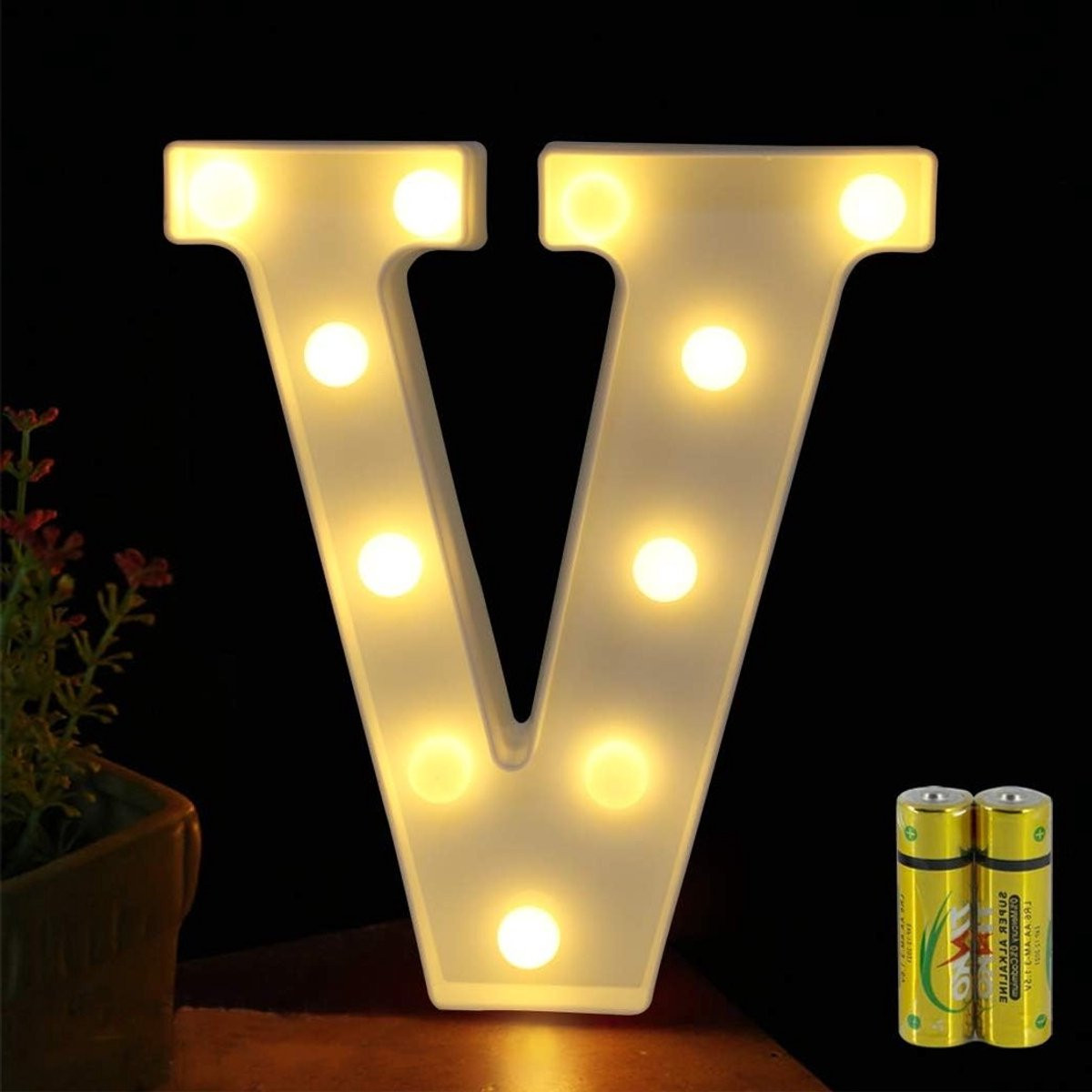 LED Accent Wandlamp voor Woonkamer met Batterijwerking