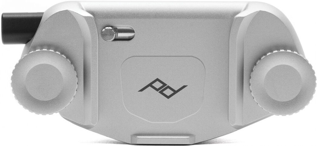 Peak Design Capture Clip silber ohne Wechselplatte