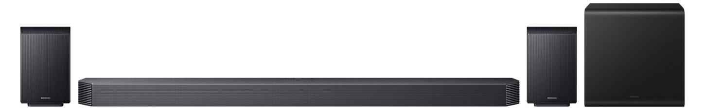 Samsung HW-Q930H/XC, 9.1.4 Kanäle, 580 W, Kabellos, 200 W, Schwarz, Titan Black