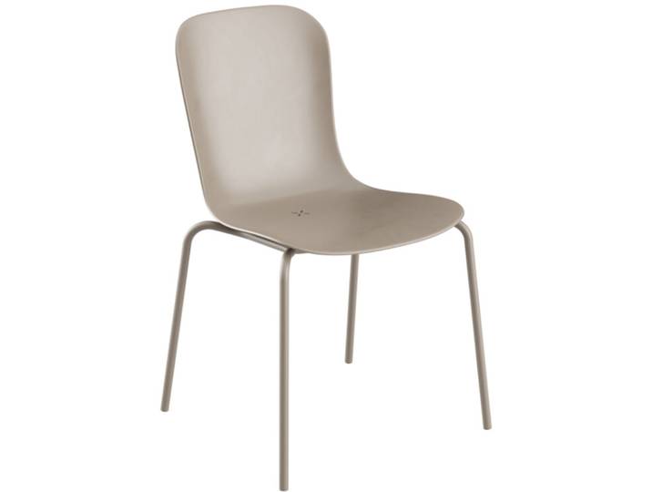 SACKit Gartenstuhl Patio taupe Kunststoff